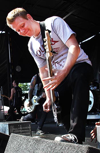 live music photography a day to remember at warped tour detroit 2011